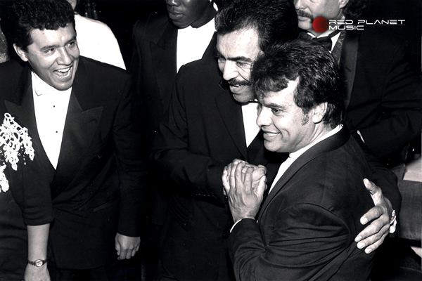 Edmundo Monroy, Joan Sebastian y Juan Gabriel en Miami Awards