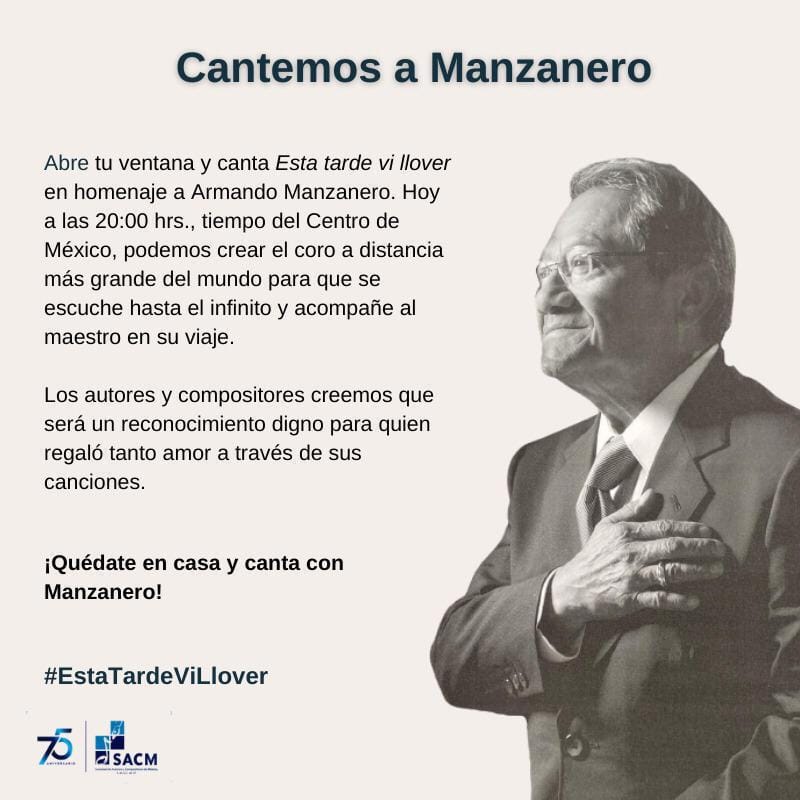 Cantemos a Armando Manzanero
